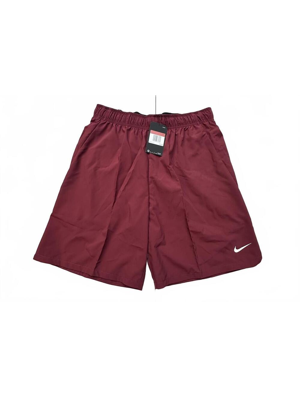 NWT Nike Flex Woven 2.0 Shorts Men L Cardinal Red Dri-FIT Training AQ3496-610